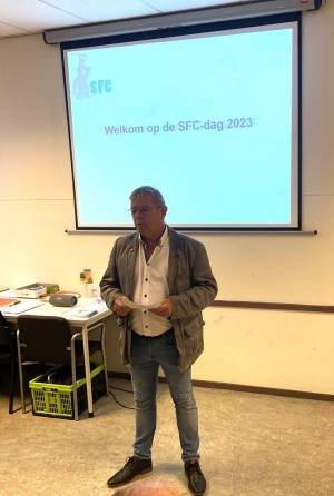 Welkom door voorzitter Leen Vroegop